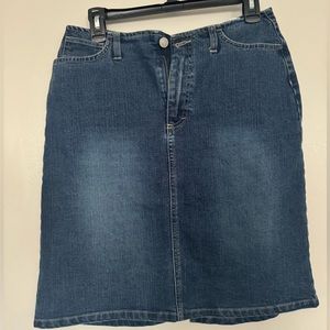 Denim skirt